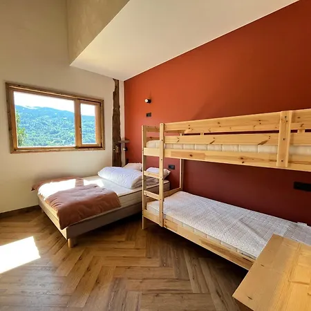 Chalet Mitoyen, Vue Vallée Du Giffre *